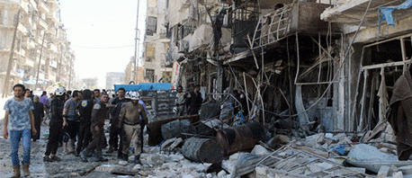 منظمة الصليب الاحمرالدولية : "حلب على شفا كارثة إنسانية" 