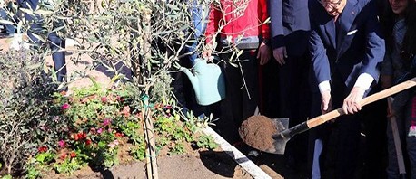 السبسي والشاهد في الجبل الاحمر...احتفالا بالعيد الوطني للشجرة 