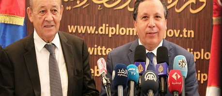 الجهيناوي ولودريان يتفقان على ضرورة الوقف الفوري للمواجهات العسكرية بليبيا