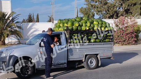 إعادة توجيه كميات هامة من الخضر والغلال إلى سوق الجملة لتعمّد ناقليها توجيهها إلى تجار التفصيل دون المرور بالمسالك القانونية 