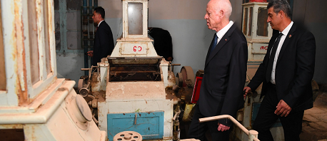 رئيس الجمهورية في زيارة غير معلنة إلى الدهماني من ولاية الكاف