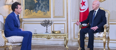 سعيّد يستدعي سفير الاتحاد الأوروبي بتونس لإبلاغه احتجاجا شديد اللّهجة